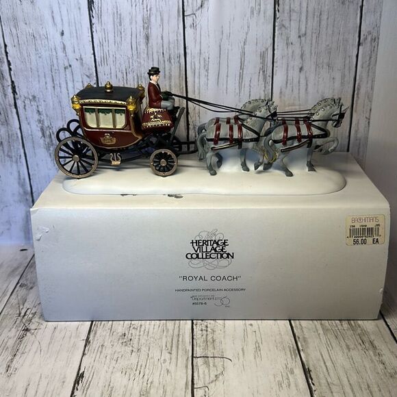 Department 56 Royal Coach The Heritage Village Collection 5578-6 - Picture 1 of 9